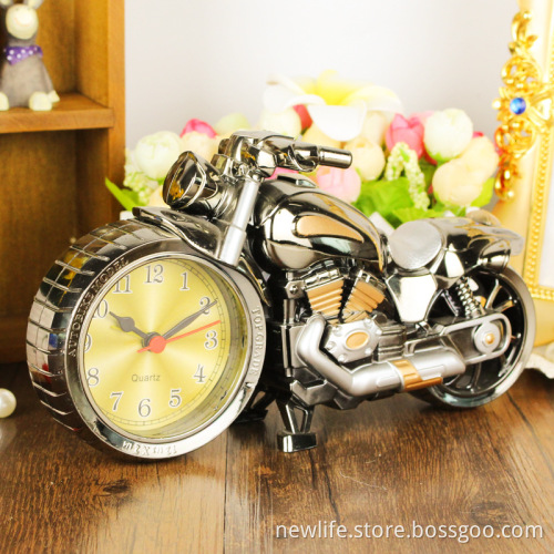 Motorcycle alarm clock